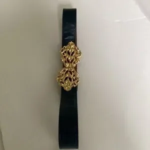 Alexis Kirk | Accessories | Alexis Kirk Snakeskin Belt Gold  display picture 2